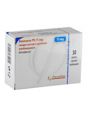 Venlacon PR 75 mg. 30 capsules